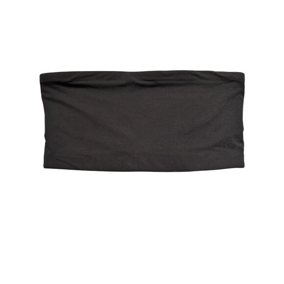 SKIMS Fits Everybody Bandeau Bra Black Size XS Stretch Neutral Strapless NWT - Picture 2 of 3